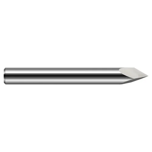 Harvey Tool 834023 | 45 Degree Included Angle x 1/4" Shank x 2-1/2" OAL Uncoated Carbide Engraving Cutter