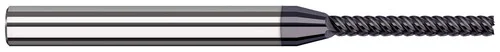 Harvey Tool 835412-C6 | 0.1875" (3/16) Cutter DIA x 0.7500" (3/4) Length of Cut Carbide Square End Mill Finisher for Medium Alloy Steels, 5 Flutes, AlTiN Nano Coated
