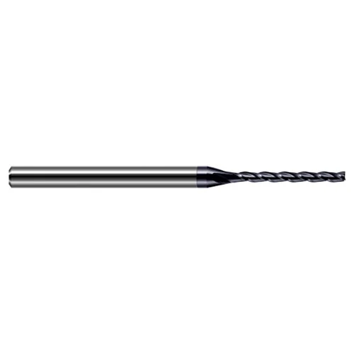 Harvey Tool 837862-C3 | 1/16" Diameter x 1/8" Shank x 9/16" LOC x 2-1/2" OAL 3 Flute AlTiN Coated Square End Mill