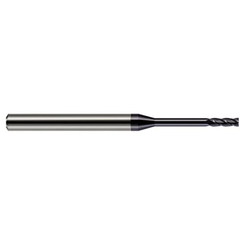 Harvey Tool 846120-C3 | 0.0200" Diameter x 1/8" Shank x 0.0600" LOC x 1-1/2" OAL 4 Flute AlTiN Coated Square End Mill