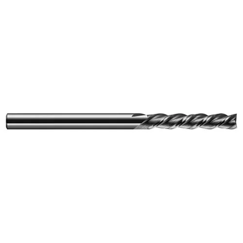 Harvey Tool 873808 | 1/8" Diameter x 1/8" Shank x 3/8" LOC x 1-1/2" OAL 3 Flute Uncoated Coated Square End Mill For Plastics