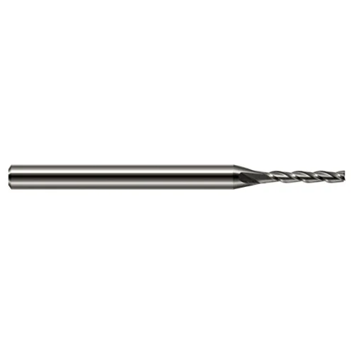 Harvey Tool 888435 | 0.0350" Diameter x 1/8" Shank x 9/64" LOC x 2-1/2" OAL 3 Flute Uncoated Coated Square End Mill