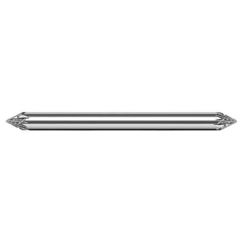 Harvey Tool 898330 | 30 Degree Angle per Side x 1/8" Shank x 0.0990" LOC x 2-1/2" OAL Uncoated Carbide Deburring Chamfer Mill
