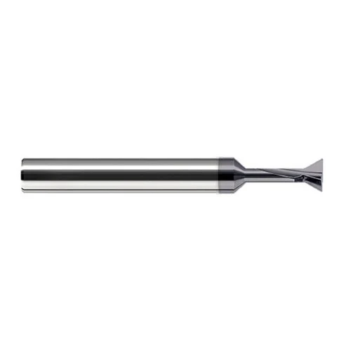 Harvey Tool 914824-C3 | 3/8" Diameter 30 Degree Included Angle AlTiN Coated Solid Carbide Dovetail Cutter