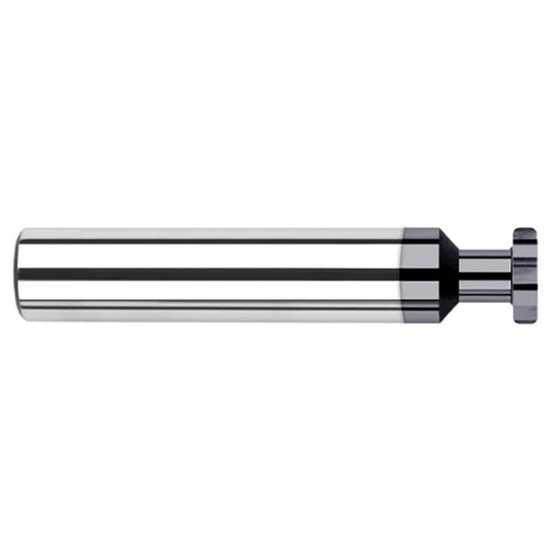 Harvey Tool 916860-C3 | 3/8" Diameter x 1/8" Width x 3/8" Shank AlTiN Coated Carbide Woodruff-Keyseat Cutter