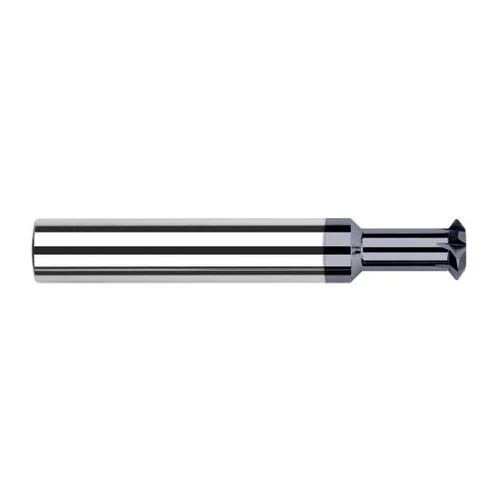 Harvey Tool 922516-C3 | 1/4" Diameter x 0.0780" Cutting Width x 1/4" Shank 60 Degree Included Angle Shank Connection AlTiN Coated Solid Carbide Double Angle Cutter