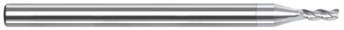 Harvey Tool 923040-C4 | 0.0400" Cutter DIA x 0.2030" (13/64) Length of Cut Carbide Square End Mill for Aluminum Alloys, 3 Flutes, Amorphous Diamond Coated