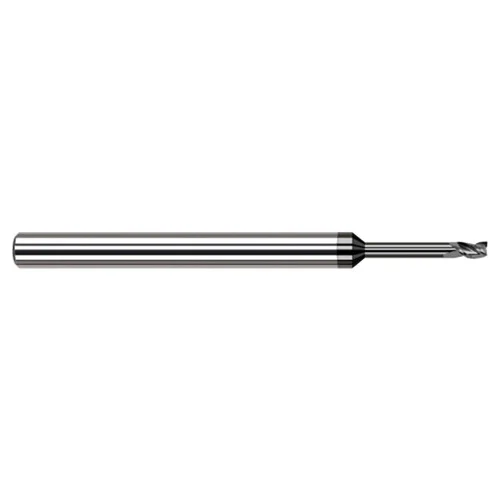 Harvey Tool 934893-C4 | 3/32" Diameter x 1/8" Shank x 0.1390" LOC x 2-1/2" OAL 3 Flute Amorphous Diamond Coated Square End Mill For