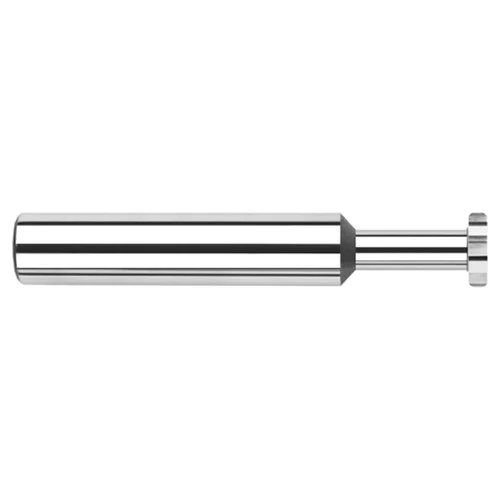 Harvey Tool 937762 | 3/16" Diameter x 1/16" Width x 3/16" Shank Uncoated Carbide Woodruff-Keyseat Cutter