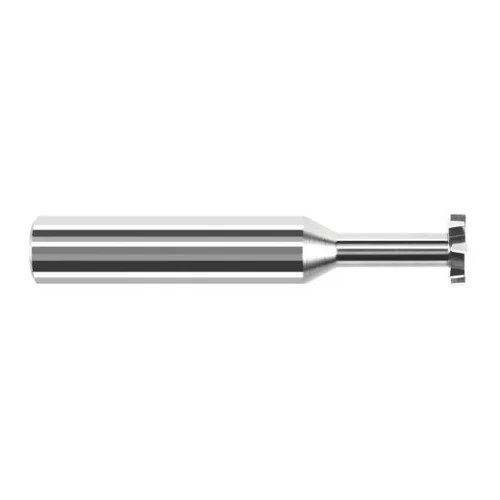 Harvey Tool 967260 | 3/8" Diameter x 1/8" Width x 3/8" Shank 0.0050" Corner Radus Uncoated Coated Solid Carbide Staggered Tooth Keyseat Cutter