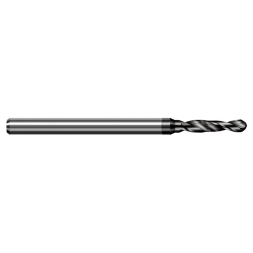 Harvey Tool AWS1875-C4 | 4.7620mm Diameter 130 Degree Drill Point Angle Amorphous Diamond Coated Carbide Micro Tool Bit