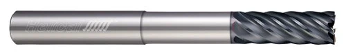 Helical Solutions 83049 | HEV-RNR-R-70500 0.500" (1/2) Diameter x 0.500" (1/2) Shank x 4.000" (4) OAL x 1.250" (1-1/4) LOC 7 Flute APLUS Coated Square End Mill