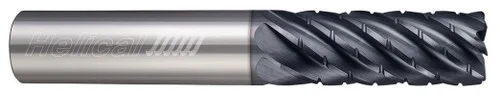 Helical Solutions 83172 | HEV-C-LX-70500-R.060 0.500" (1/2) Diameter x 0.500" (1/2) Shank x 0.060" Corner Radius x 5.000" (5) OAL x 2.500" (2-1/2) LOC 7 Flute APLUS Coated Corner Radius End Mill