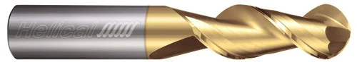 Helical Solutions 83424 | H45AL-M-20500-BN 0.500" (1/2) Cutter DIA x 0.500" (1/2) Shank DIA x 1.625" (1-5/8) Length of Cut x 4.000" (4) OAL Carbide 45 Degree Helix Ball End Mill for Aluminum, 2 Flutes, ZPLUS Coated - (H45AL-M-20500-BN)