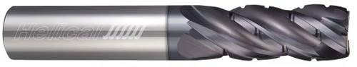 Helical Solutions 83475 | HSVR-C-R-40500-R.060 0.500" (1/2) Diameter x 0.500" (1/2) Shank x 0.060" Corner Radius x 3.000" (3) OAL x 1.250" (1-1/4) LOC 4 Flute APLUS Coated Corner Radius End Mill
