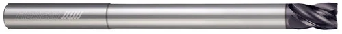 Helical Solutions 83498 | HSV-RN-L-40187 0.188" (3/16) Diameter x 0.188" (3/16) Shank x 3.000" (3) OAL x 0.219" (7/32) LOC 4 Flute APLUS Coated Square End Mill