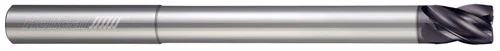 Helical Solutions 83510 | HSV-RN-M-40500-R.010 0.500" (1/2) Diameter x 0.500" (1/2) Shank x 0.010" Corner Radius x 6.000" (6) OAL x 0.625" (5/8) LOC 4 Flute APLUS Coated Corner Radius End Mill