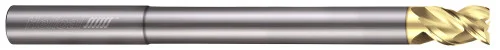 Helical Solutions 83711 | H45AL-RN-L-30250 0.250" (1/4) Diameter x 0.250" (1/4) Shank x 4.500" (4-1/2) OAL x 0.375" (3/8) LOC 3 Flute Uncoated Square End Mill