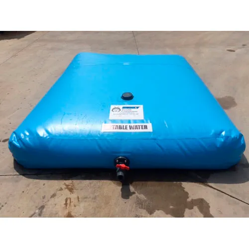 Husky Drink Water Bladder Tank BT-1000PW - 132"L x 108"W x 16"H 1000 Gallon Cap. Black