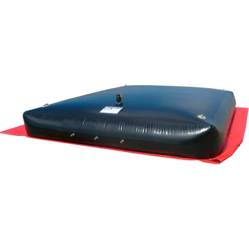 Husky Gray Waste Water Bladder Tank BT-750v30 - 114"L x 99"W x 16"H 750 Gallon Cap. Black