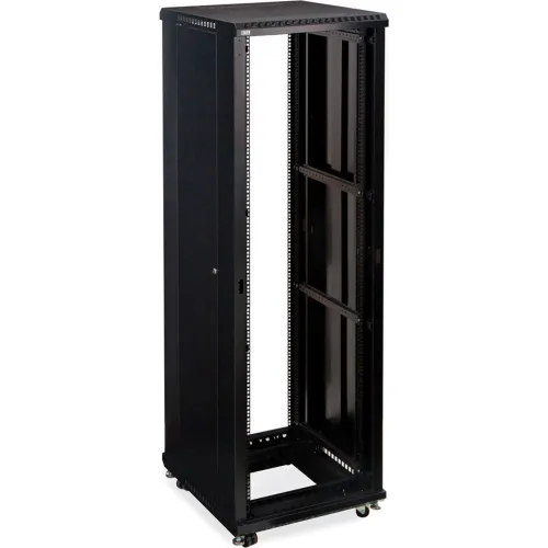 Kendall Howard™ 42U LINIER® Server Cabinet, No Doors, 24" Depth