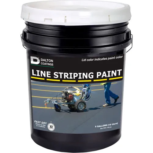 Latex-ite® 5 Gal. Line Striping Paint, Lead-Free, Fast Dry, White, 1 Each