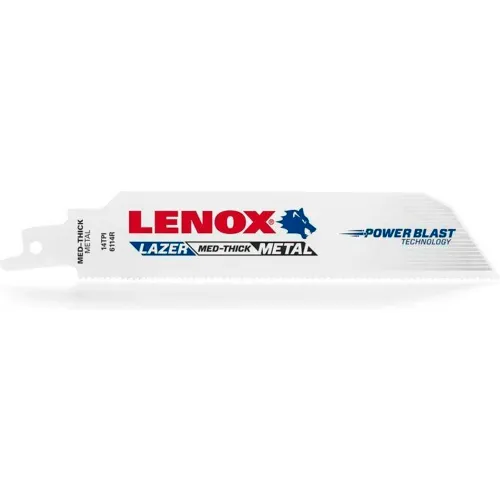 LENOX® 20173B6114R Extreme Heavy Metal Cutting Saw Blade, 14TPI, 6 x 1 x .042", 25/Pack
