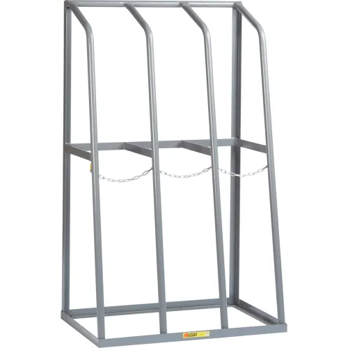 Little Giant® BR-2436-60 Vertical Bar Rack 24"D x 36"W x 60"H -3 Bays, 1500 LB Cap. Per Bay