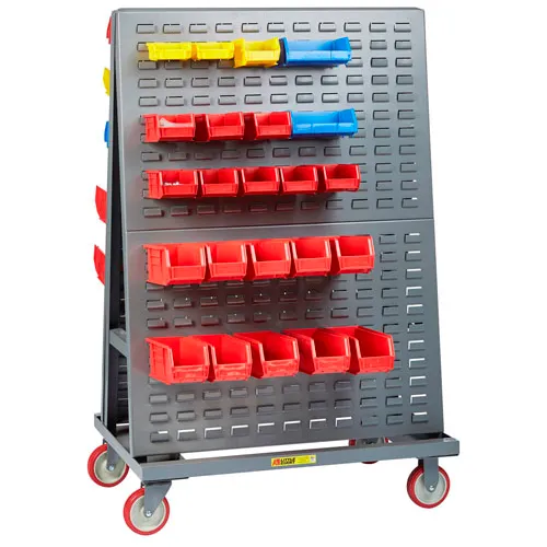 Little Giant® Mobile A-Frame - Lean Tool Cart, Louvered Panels, 24"D x 60"W