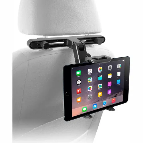 Macally Adjustable Car Seat Head Rest Mount and Holder
