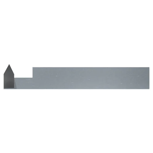 Micro 100 IDLT-80 | 0.575" Minimum Bore Diameter x 7/8" Maximum Bore Depth x 1/2" Square Shank x 3.520" OAL Uncoated Brazed Carbide Left Hand Single Point Threading Tool