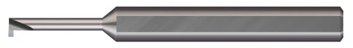 Micro 100 MRR-030-250-080 | 0.080" Min Bore DIA x 0.250" (1/4) Max Bore Depth x 0.030" Tooth Width x 0.025" Projection x 0.125" (1/8) Shank DIA x 1.500" (1-1/2) Overall Length - Carbide Standard-Miniature Retaining Ring Grooving Right Hand