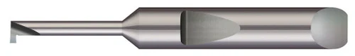 Micro 100 QMRR-030-150-100 | 0.100" Min Bore DIA x 0.150" Max Bore Depth x 0.030" Tooth Width x 0.030" Projection x 0.188" (3/16) Shank DIA x 1.500" (1-1/2) Overall Length - Carbide Quick Change - Miniature Retaining Ring Grooving Right Hand