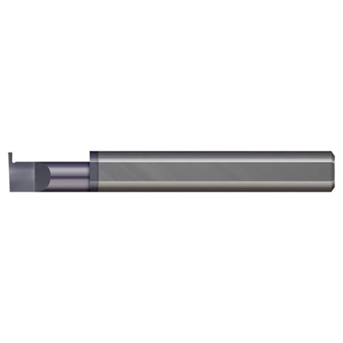 Micro 100 RRL-046-20X | 0.046" Width x 1.250" Maximum Hole Depth x 3/8" Shank x 2-1/2" OAL AlTiN Coated Carbide Left Hand Retaining Ring Grooving Tool