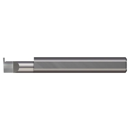 Micro 100 RRL-062-8 | 0.062" Width x 0.500" Maximum Hole Depth x 3/8" Shank x 2-1/2" OAL Uncoated Carbide Left Hand Retaining Ring Grooving Tool