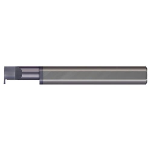 Micro 100 RRM-110-20X | 1.1mm Width x 20mm Maximum Hole Depth x 8mm Shank x 63mm OAL AlTiN Coated Carbide Retaining Ring Grooving Tool