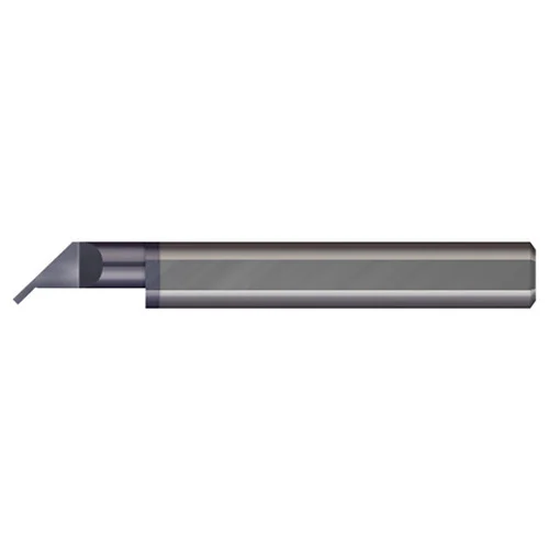 Micro 100 UC-31062-16X | 0.062" Width x 1" Radius x 1" Maximum Hole Depth x 5/16" Shank x 2-1/2" OAL AlTiN Coated Carbide 45 Degree Undercutting Grooving Tool
