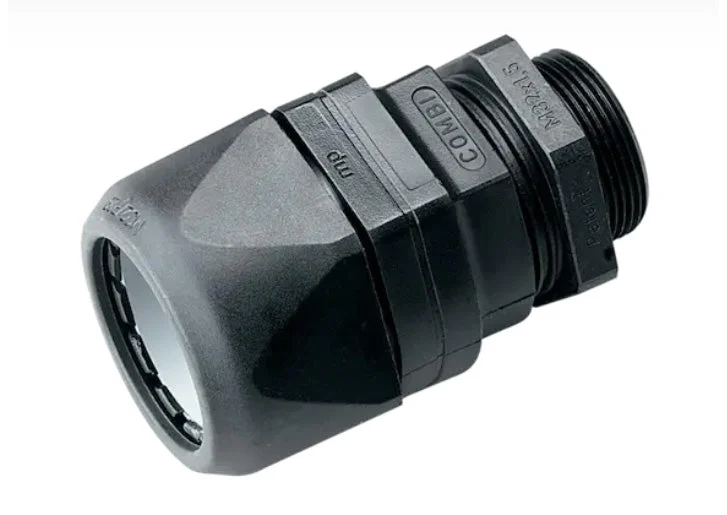 Murrplastik - CVG M12-K Black Conduit Fitting - 83531050 (MOQ 50 pcs)