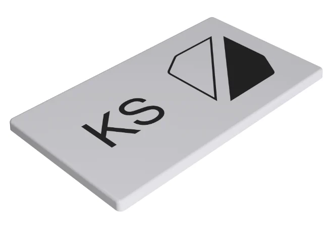 Murrplastik - KS 27/27 White Multi-Line Label Plate - 86361254
