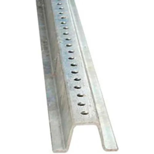 NMC P10GV Traffic Sign, NMC U-Channel Steel Sign Post, 10-FT, P10GV