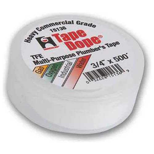 Oatey 15127 Tape Dope 1/2" x 750" - Pkg Qty 24