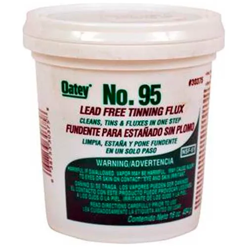Oatey 30372 No. 95 Tinning Flux - Lead Free 8 oz. - Pkg Qty 24