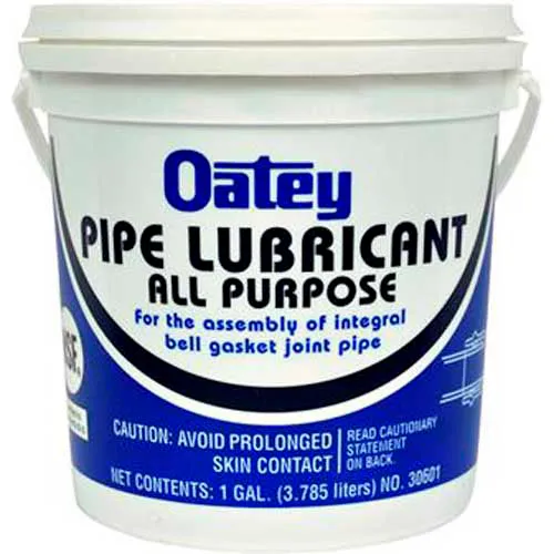 Oatey 30601 Pipe/Gasket Lubricant 1 Gallon - Pkg Qty 4