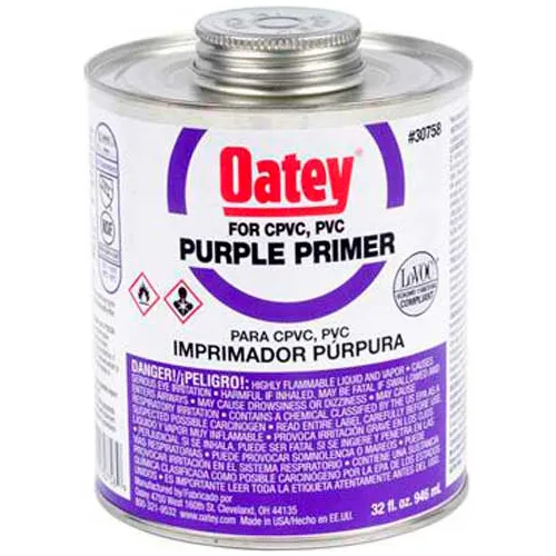 Oatey 30757 Purple Primer 16 oz., NSF Listed - Pkg Qty 24