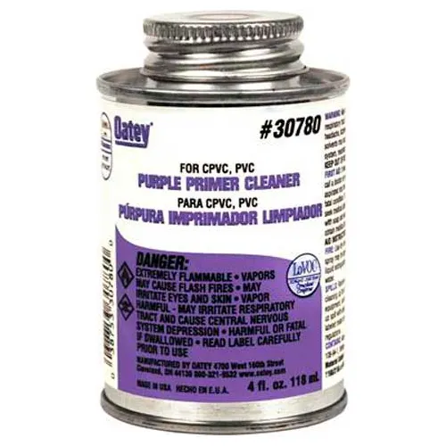 Oatey 30768 Purple Primer/Cleaner 1 gallon - Pkg Qty 6