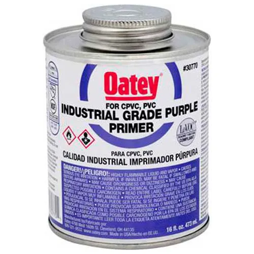Oatey 30770 Purple Primer - Industrial Grade 16 oz. - Pkg Qty 24