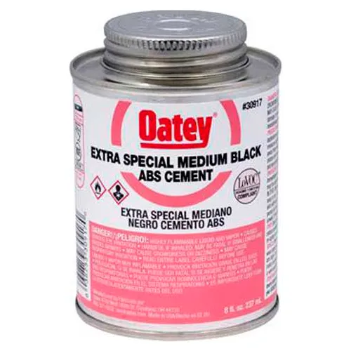 Oatey 30916 ABS Extra Special Black Cement 4 oz. - Pkg Qty 24
