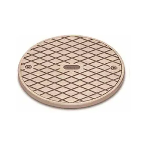 Oatey 42367 180B Brass Clean Out Frame & Cover 4" - Pkg Qty 12
