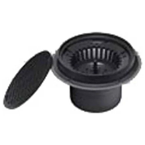 Oatey 76014 4" PVC Sediment Drain, Plastic Grate with Bucket