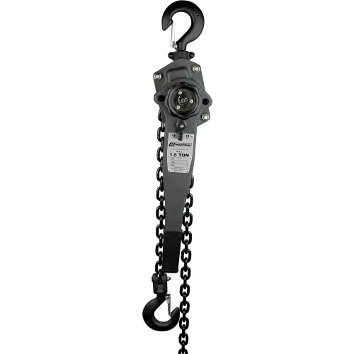 OZ Lifting Industrial Lever Hoist 1-1/2 Ton Capacity 15' Lift